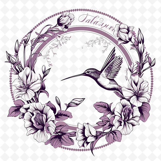 Png premium aquarela flower stamps designs artísticos para projetos criativos clipart e tatuagem
