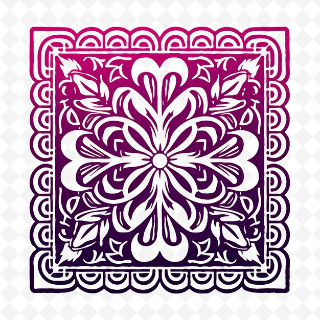 PSD png premium aquarela flower stamps designs artísticos para projetos criativos clipart e tatuagem