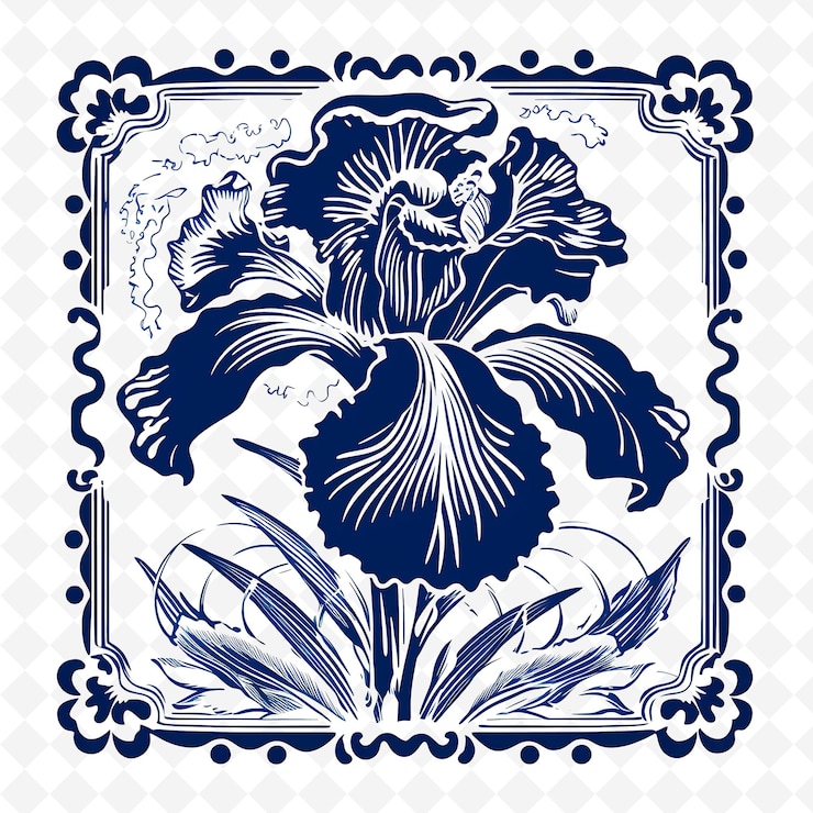 PSD png premium aquarelle flower stamps des dessins artistiques pour des projets créatifs clipart et tatouage