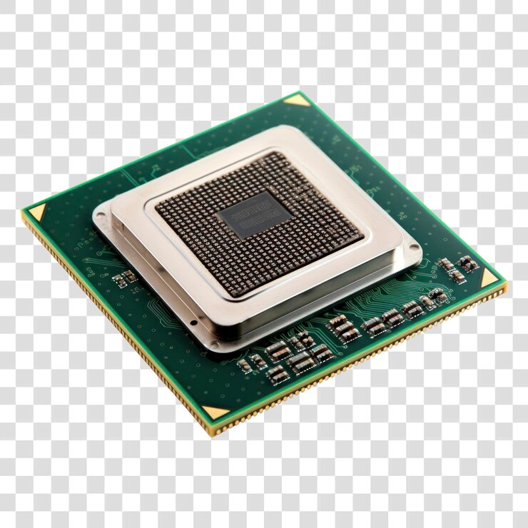 PSD png procesadores de computadora cpu computadora cpu fondo blanco