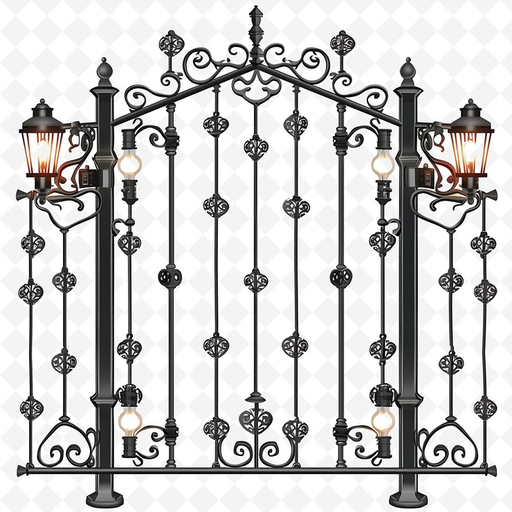 PSD png puerta octogonal con decoraciones industriales de bodas puerta es d diseños de arte abstracto creativo