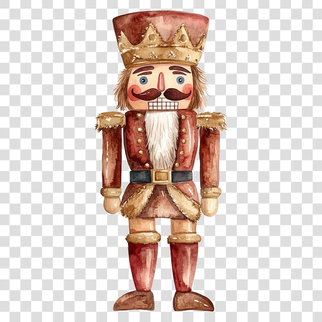 PNG Quebra-nozes de Natal Quebra- nozes ilustração aquarela