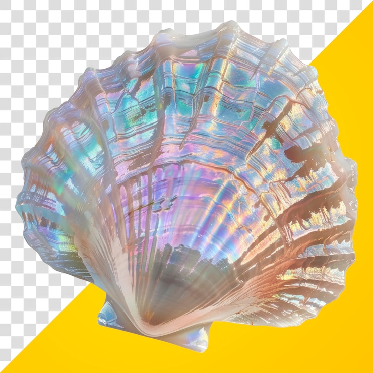PSD png seashell diamante invertebrados mariscos animales