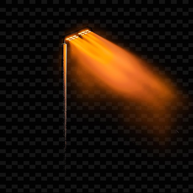 PSD png streetlight light rays com luz pública e laranja branca ur neon transparente colecções y2k