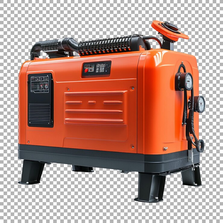 PSD png stylish portable power design generator on transparent background ai generated
