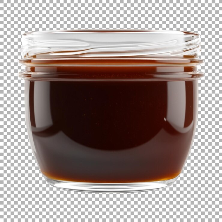 PSD png vegan teriyaki sauce su sfondo trasparente ai generato