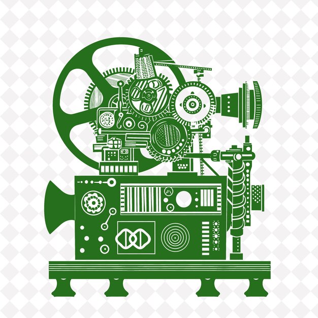 Png-volkskunst und vintage-möbel gerahmte motive cnc-kunst und stickerei design inspiriert von der natur