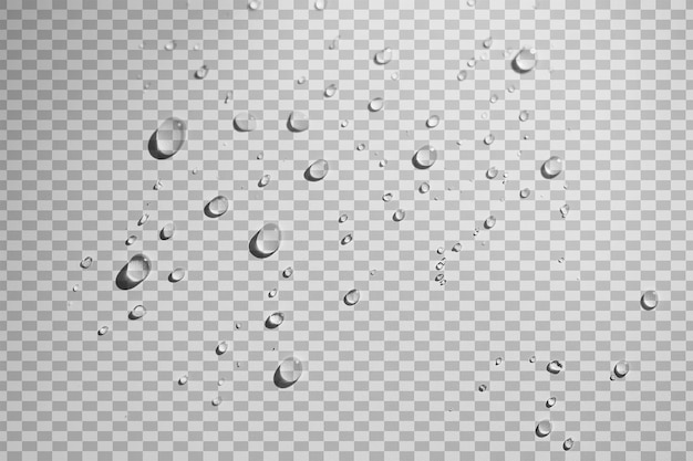 PNG Wassertropfen auf dem Fenster Hintergrund Tropfen Frische