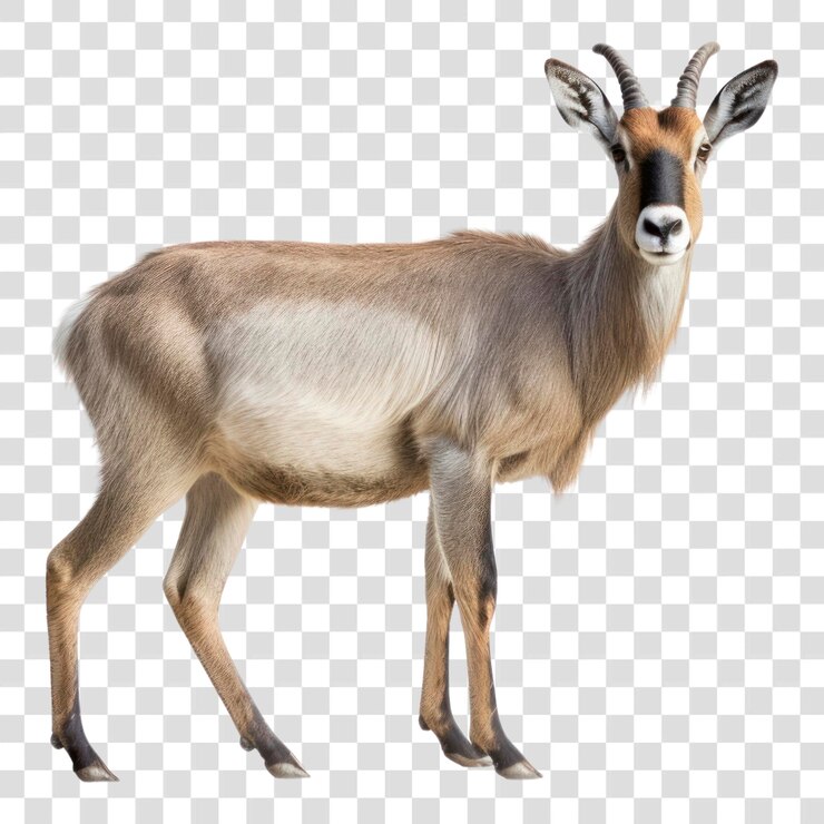 PSD png waterbuck: animales silvestres y mamíferos