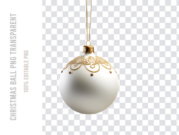 PSD png weihnachtsball durchsichtig