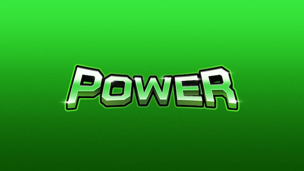 Poder de los efectos de texto de los juegos de eSport