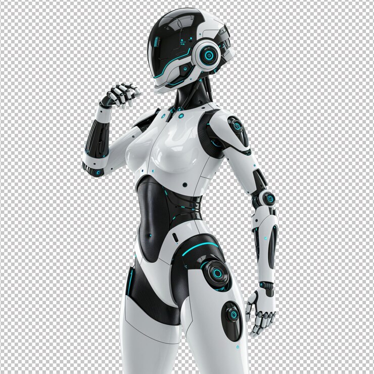 PSD una poderosa mujer robot