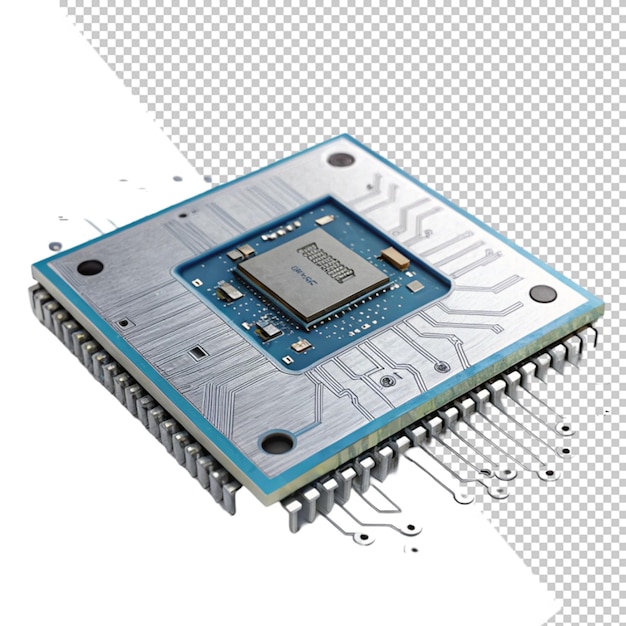 Poderosa placa de circuitos de microchips