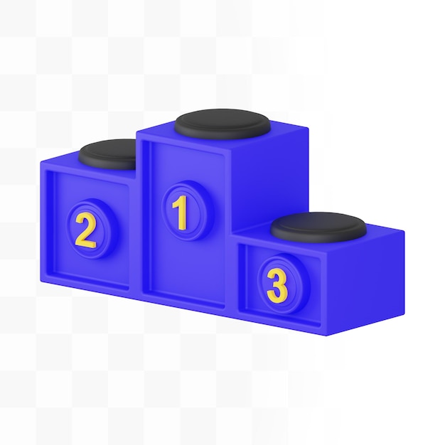 Podio del campeonato 3d