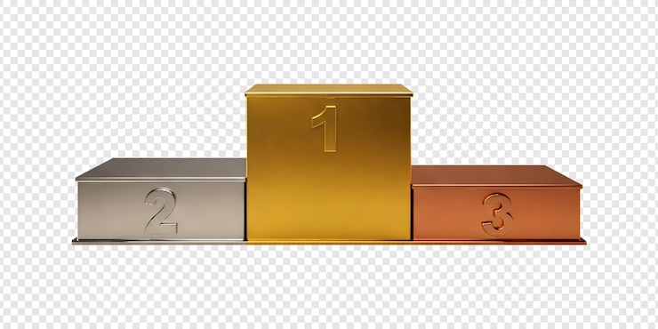 PSD podio de ganadores