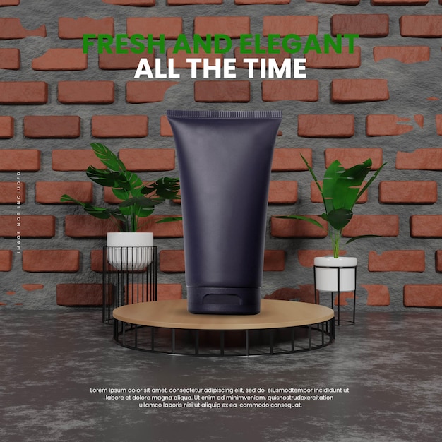 PODIO INTERNO INDUSTRIALE NATURALE