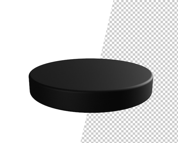 podio nero prodotto fase 3d