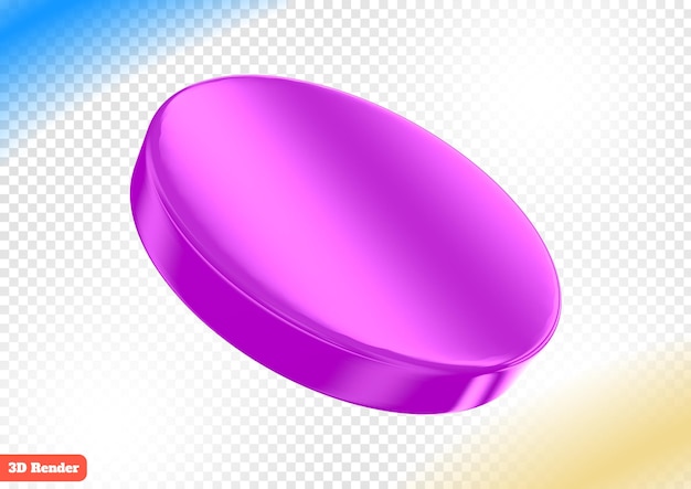 Podio Rosa Render 3D