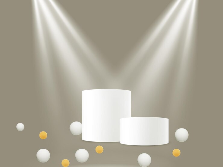 Podium de luxo para apresentação de produtos em 3D