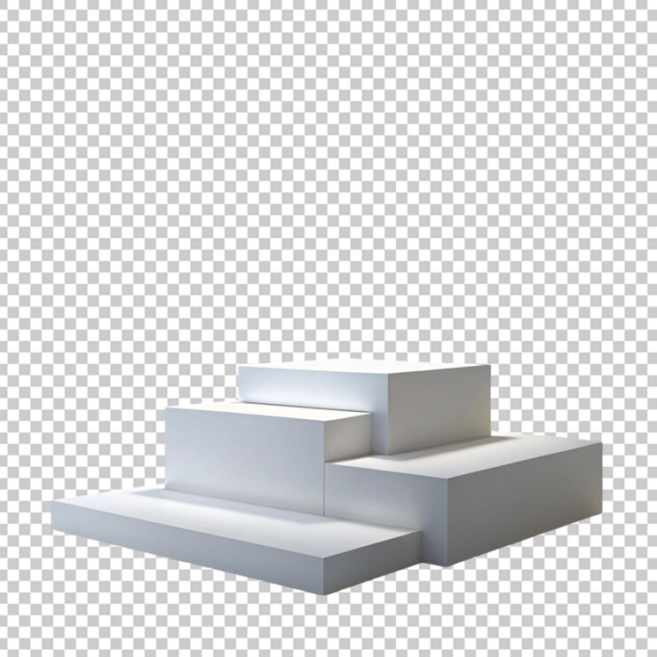 PSD podium elegante y de lujo vacío