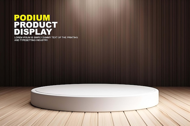 Podium de escena natural para la exhibición de productos modelo de exhibición de escenario para la presentación de productos de exhibición