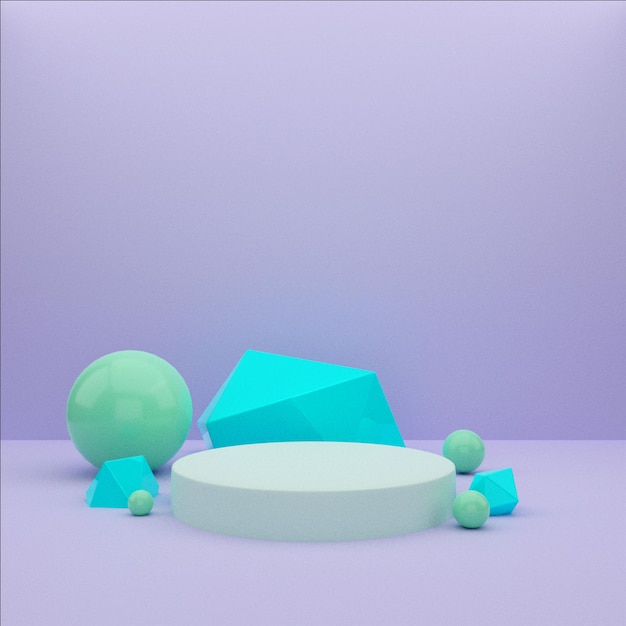 podium modern 3d