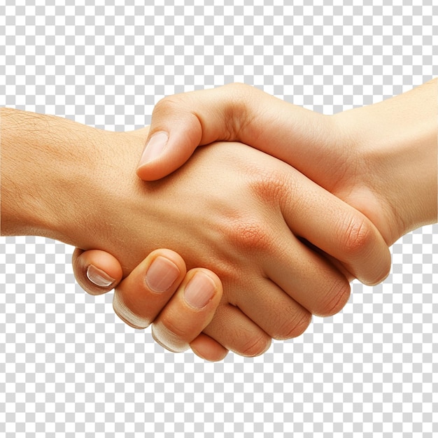 Une poignée de main ferme entre deux mains symbolisant l'accord de confiance l'unité la connexion la collaboration