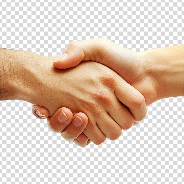 Une poignée de main ferme entre deux mains symbolisant l'accord de confiance l'unité la connexion la collaboration