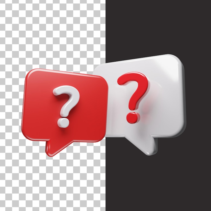 PSD point d'interrogation dans le rendu 3d