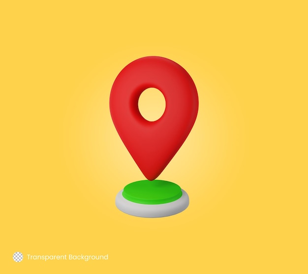 pointer pin location navigation gps search map marker sign icon 3d or symbol website element concept
