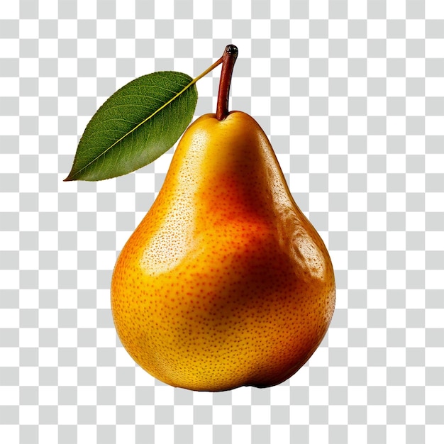 Poire jaune mûre