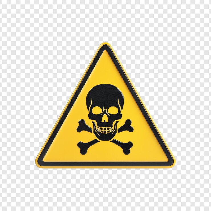 PSD poison warning sign