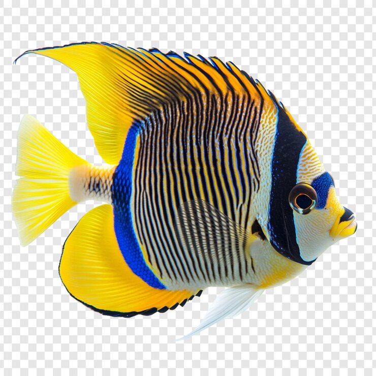 PSD le poisson-ange coloré