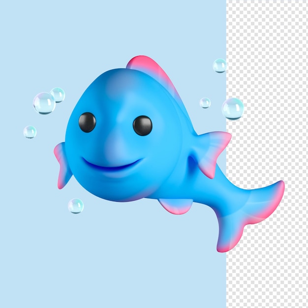 Poisson bleu