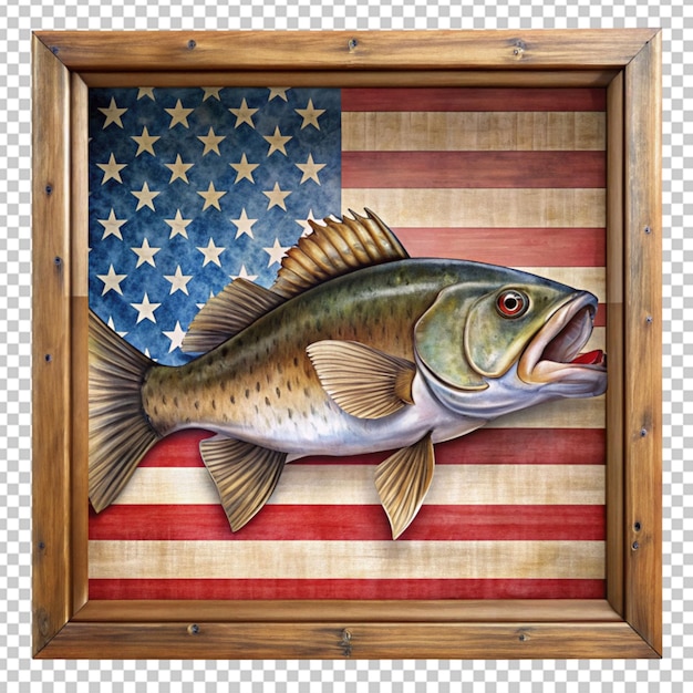 PSD poisson avec drapeau des états-unis