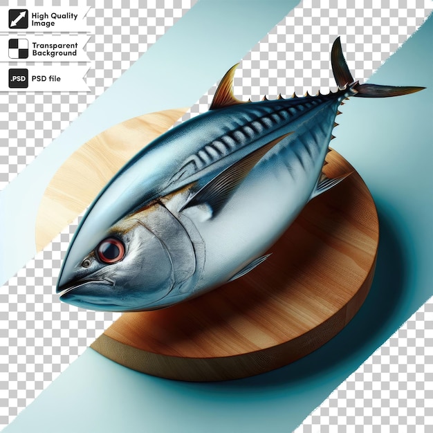 Poisson PSD sur fond transparent