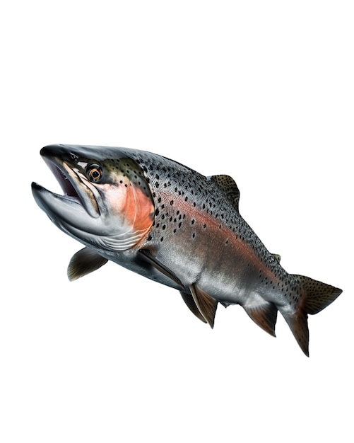 Poissons nageants isolés
