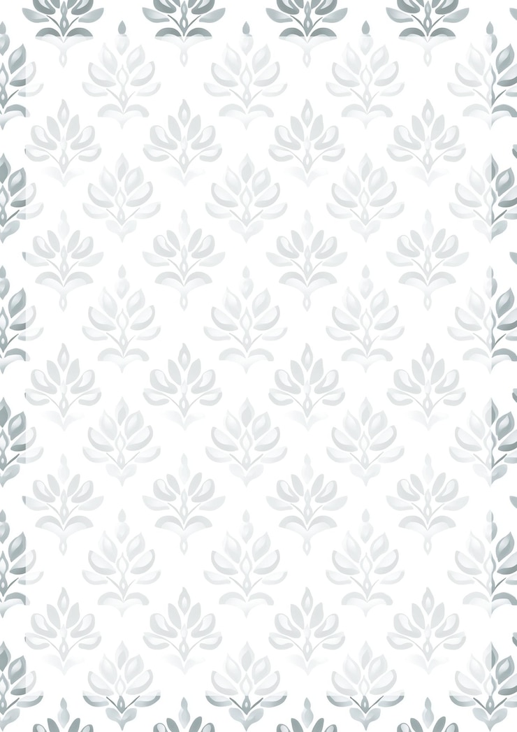 PSD pola damask abu-abu elegan