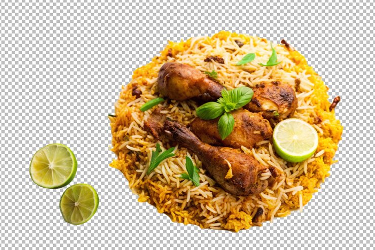 PSD el pollo biryani es una de las comidas más deliciosas de pakistán.