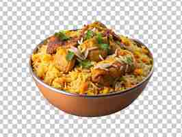 PSD pollo biryani estilo kerala pollo dhum biriyani hecho con arroz jeera y especias