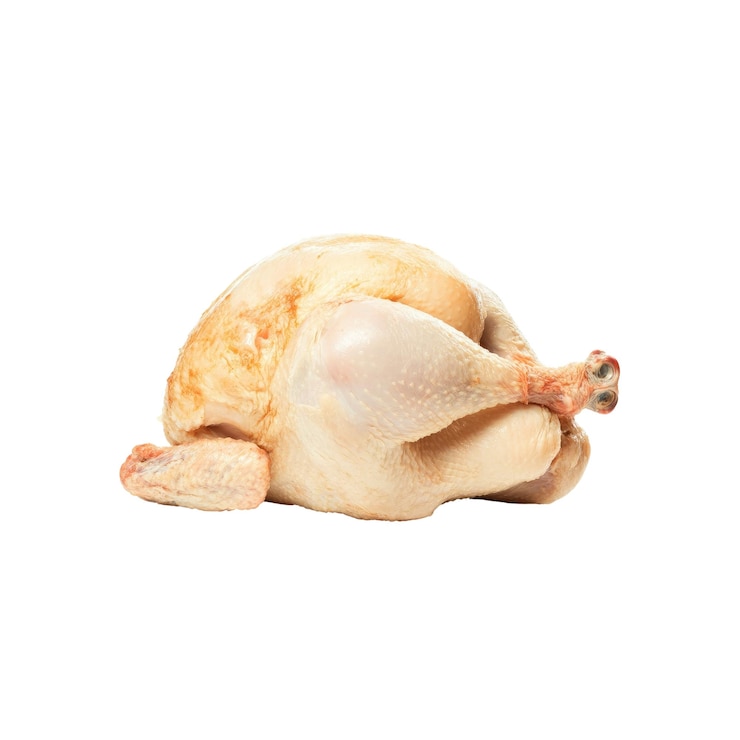 PSD pollo crudo entero listo para cocinar