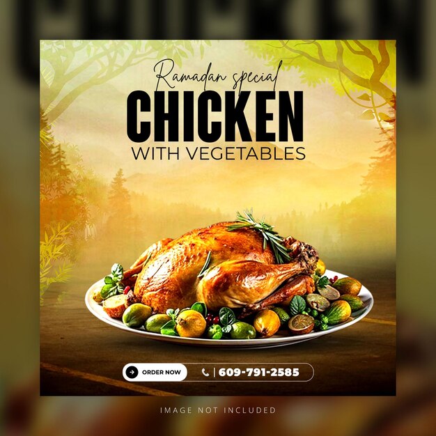 Pollo especial para el Ramadán