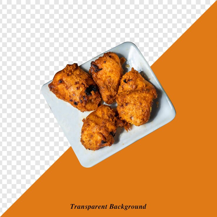 PSD pollo con fondo transparente