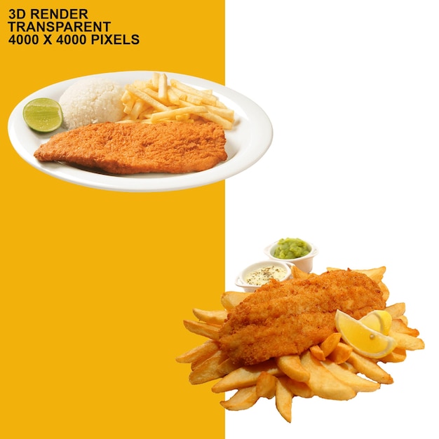 Pollo frito dedos de pollo patatas fritas alas de búfalo Pepsi receta de comida de lata