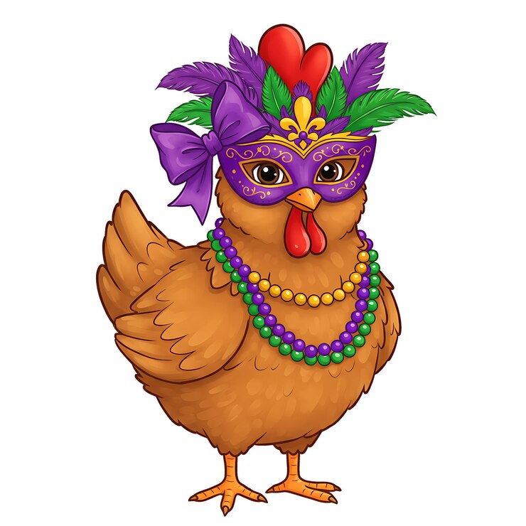 PSD el pollo de mardi gras