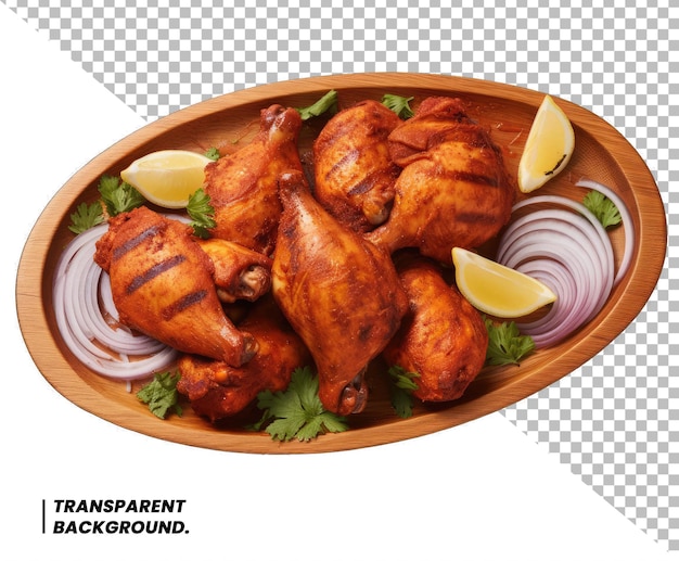 Pollo tandoori aislado