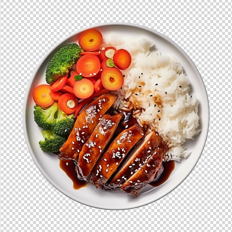 PSD pollo teriyaki