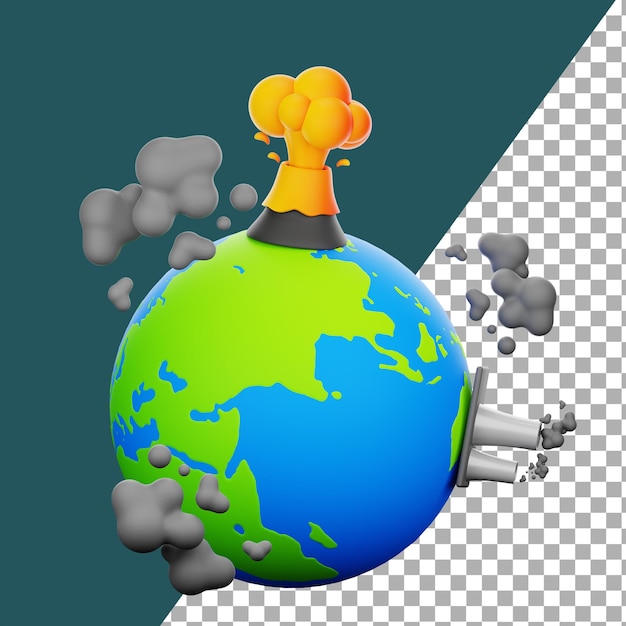 PSD pollution 3d