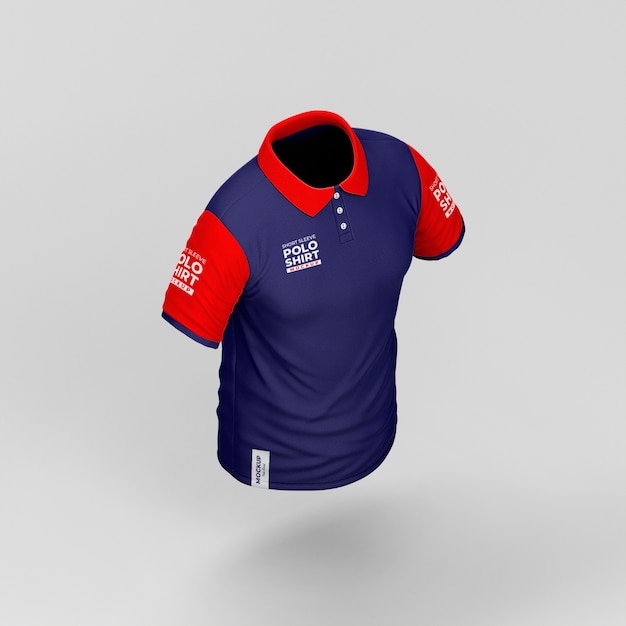 Polo modello fantasma alto angolo