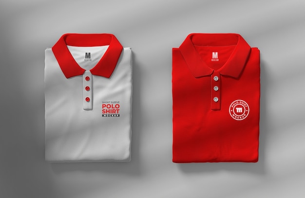 PSD polo-shirt-mockup-design